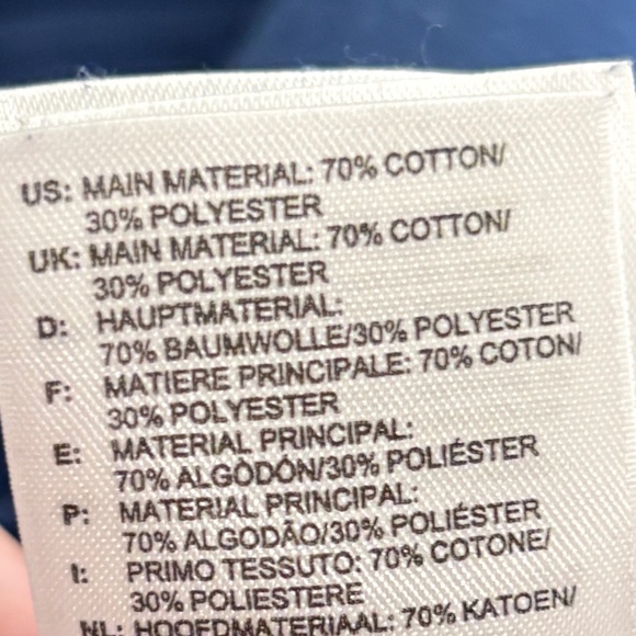 Adidas Blue Pull Over Hoodie with Large Logo - Picture 11 of 11